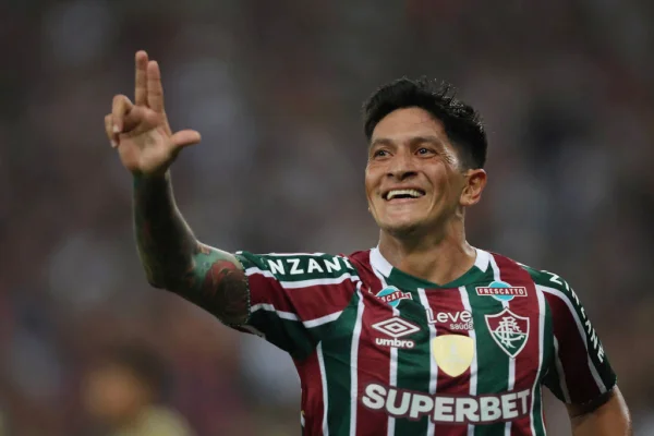Imagem colorida de Germán Cano, jogador do Fluminense- Metrópoles