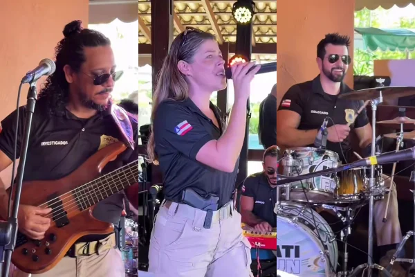Da investigação ao palco: policiais estreiam banda e cantam clássicos