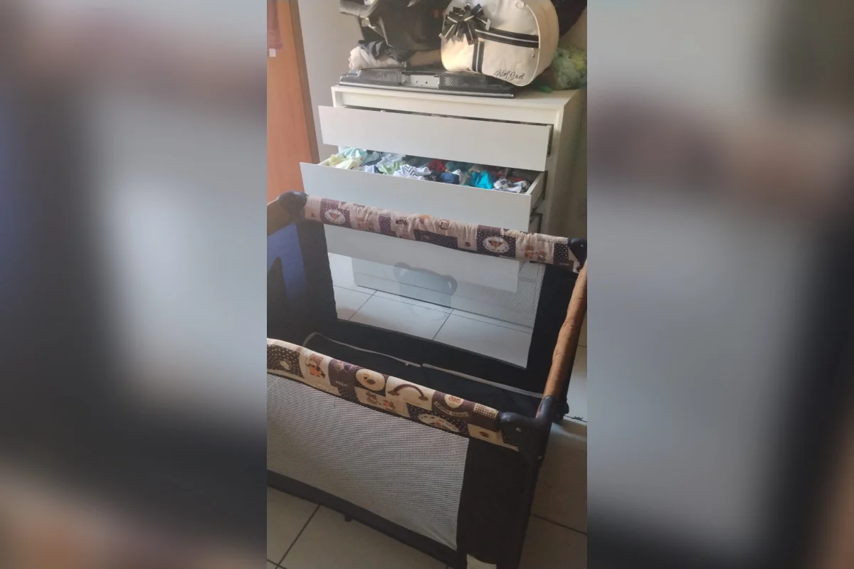 O quarto do bebê já estava todo montado O quarto do bebê já estava todo montado