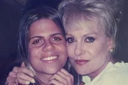 Ana Maria Braga e a filha Mariana Maffeis de Carvalho
