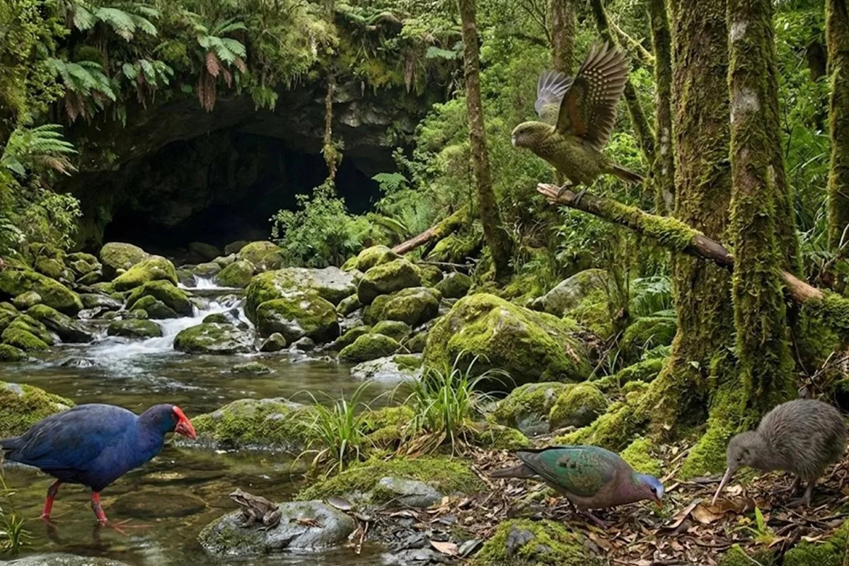 Fósseis de 1 milhão de anos revelam fauna neozelandesa pré-humana e extinção ancestral