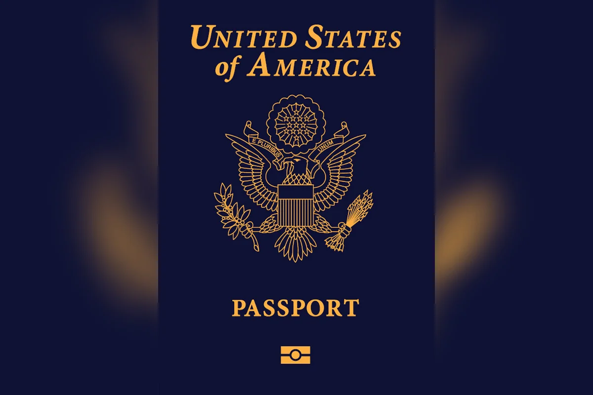 Capa externa frontal do passaporte comemorativo. Capa externa frontal do passaporte comemorativo.