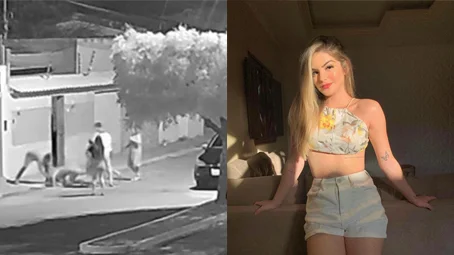 Influencer é agredida pelo ex na frente do filho de 10 meses; vídeo