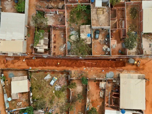 Obra de saneamento beneficiará mais de 20 mil moradores da Estrutural - destaque galeria