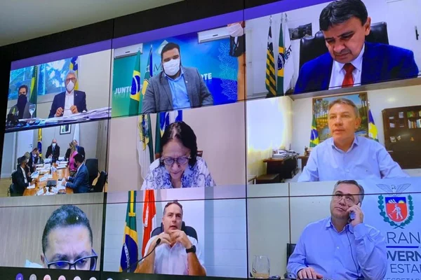 Marcelo Queiroga se reúne com governadores