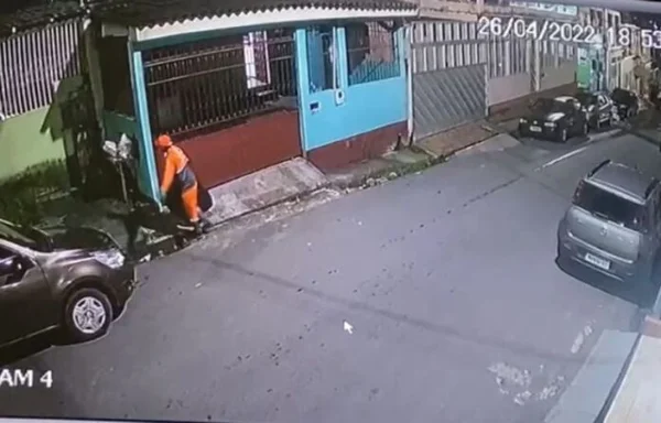 Vídeo: veja últimos momentos de gari morto trabalhando em Manaus