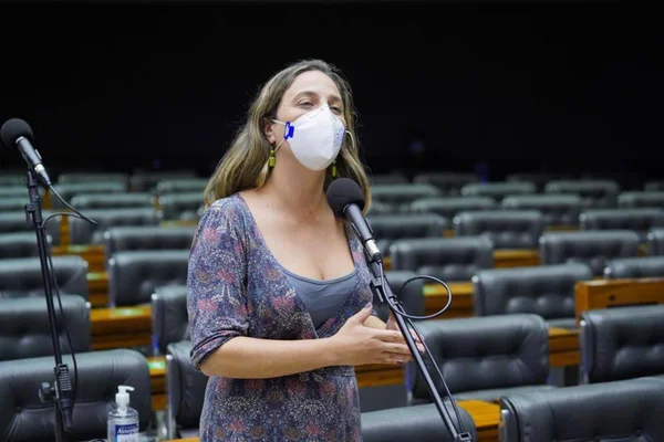 “Lira é cúmplice desse governo criminoso”, diz Fernanda Melchionna