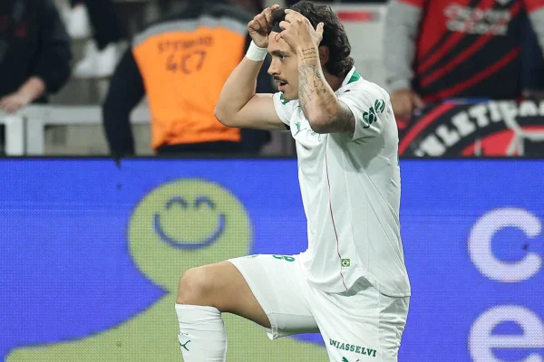 Foto colorida de Maurício, do Palmeiras - Metrópoles