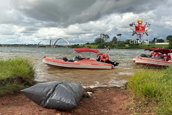 Corpo de homem de 40 anos é encontrado boiando no Lago Paranoá