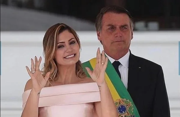 Bolsonaro e Michelle Bolsonaro- Metropoles