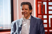O ministro da Fazenda, Fernando Haddad
