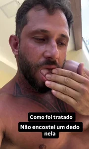 Thales Alves acusou Laura Keller de agressão Thales Alves acusou Laura Keller de agressão