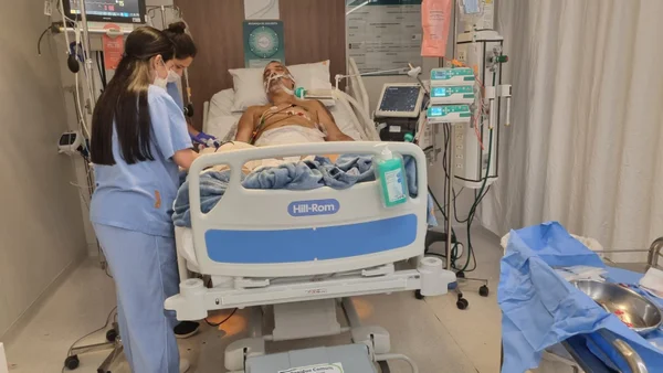 Família faz vaquinha para pagar cirurgia de pai internado há quatro meses