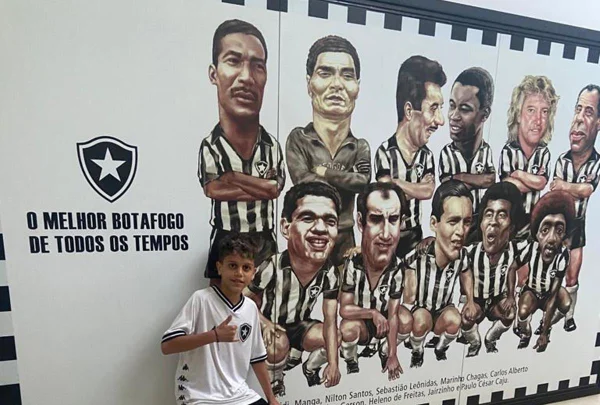 Brasiliense de 11 anos garante vaga no time infantil do Botafogo