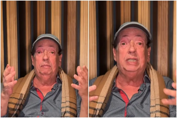 Marcos Oliveira, o Beiçola, surge emocionado ao falar sobre conquista