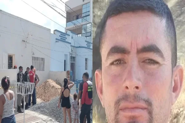 Imagem colorida de homem morto em obra - Metrópoles
