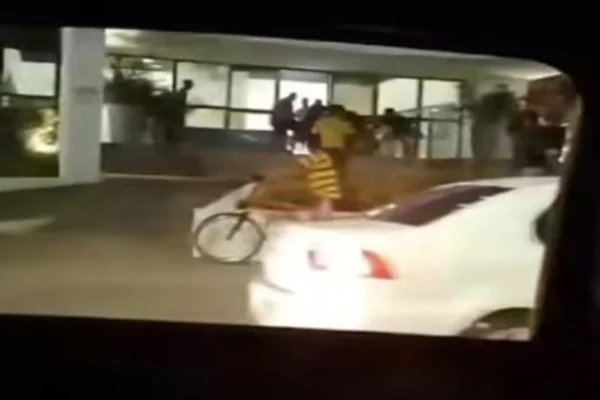 Imagens de um assalto