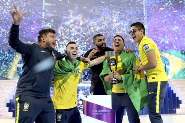 Foto colorida dos jogos de FIFA do Brasil