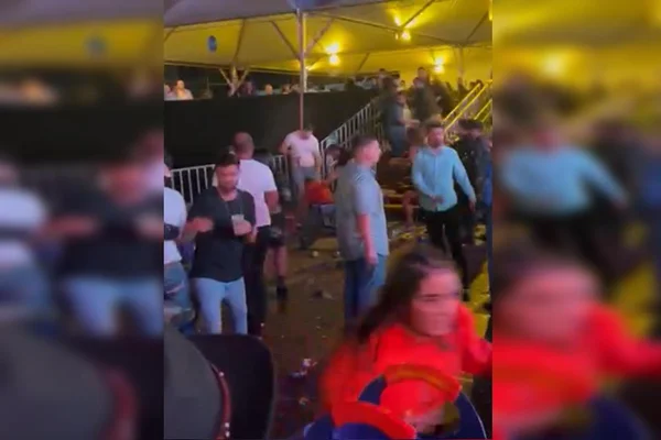 Vídeo: policial penal atira contra peito de homem em show de Israel e Rodolffo