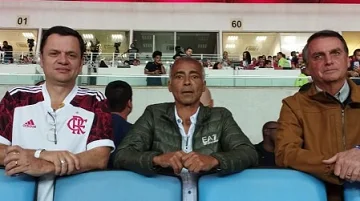 Anderson Torres, Romário e Bolsonaro