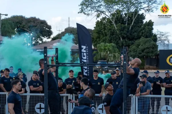 Polícia Militar realiza a competição Calistenia Games em Brasília