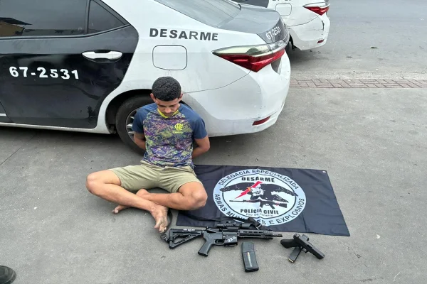 Operação da PCERJ prende narcotraficantes do CV e ladrões de cargas