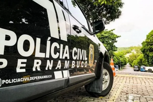 Foto de uma viatura da Polícia Civil do Estado de Pernambuco
