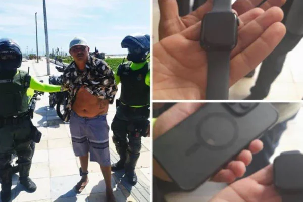 Imagem colorida de preso por assaltar ministro do TCU em Fortaleza