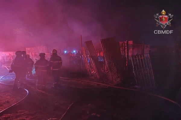 Tragédia: 5 pessoas, sendo 3 crianças, morrem em incêndio no DF