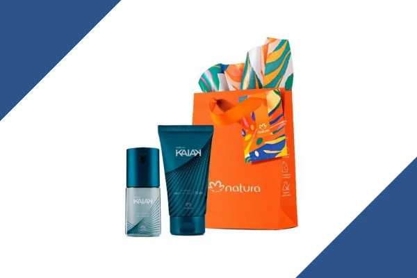 Kit Kaiak, da Natura. Contém shampoo e desodorante corporal - R$ 34,90. <a href="https://www.natura.com.br/p/presente-natura-kaiak-masculino/9944?list_title=presentes%20por%20até%20r$%2050&list_position=2" target="_blank" rel="noopener noreferrer">Compre aqui</a> Kit Kaiak, da Natura. Contém shampoo e desodorante corporal - R$ 34,90. <a href="https://www.natura.com.br/p/presente-natura-kaiak-masculino/9944?list_title=presentes%20por%20até%20r$%2050&list_position=2" target="_blank" rel="noopener noreferrer">Compre aqui</a>