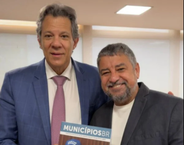 Fernando Haddad e Washington Quaquá