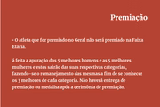 Não haverá divisão por faixa etária
