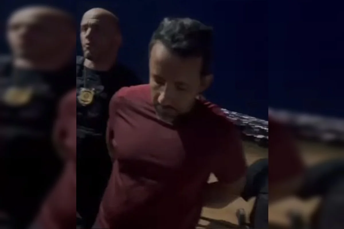 Momento da prisão do bispo Momento da prisão do bispo