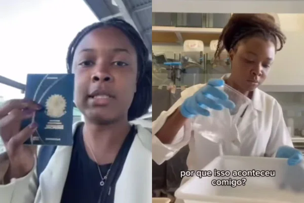 Morando em Portugal, Márcia Rodrigues decidiu visitar Paris antes de retornar ao Brasil. Lá, ela teve o passaporte retido e foi deportada - Metrópoles