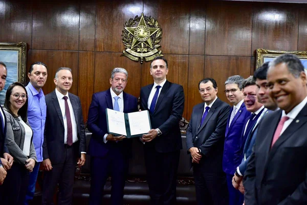 Arthur Lira e Rodrigo Pacheco se reúnem para debater reforma tributária