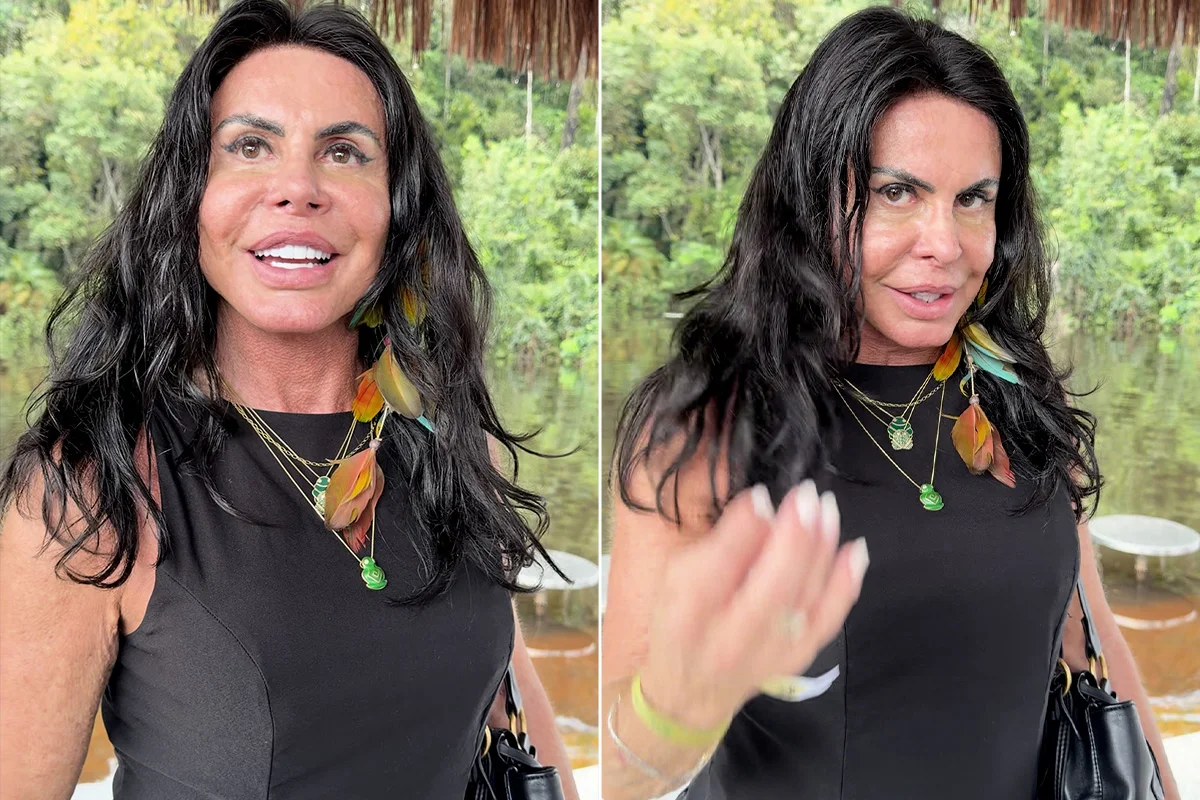 Gretchen comenta queda de cabelo e uso de laces Gretchen comenta queda de cabelo e uso de laces