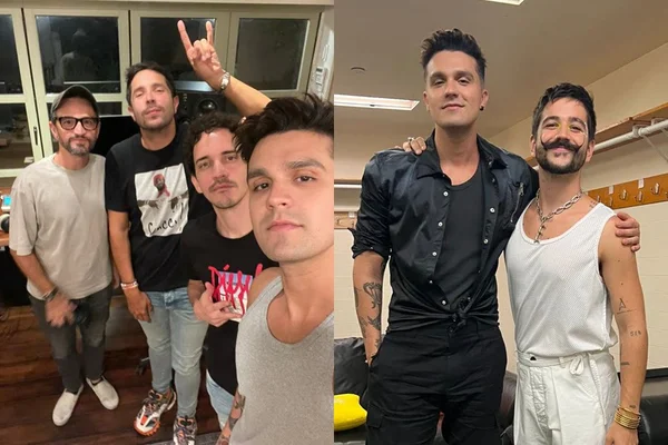Luan Santana se reúne com produtores internacionais e com o cantor Camilo em novo projeto (Foto: Rodrigo Oliveira)