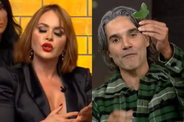 Gaby Spanic e Fernando Sampaio protagonizam clima tenso em programa