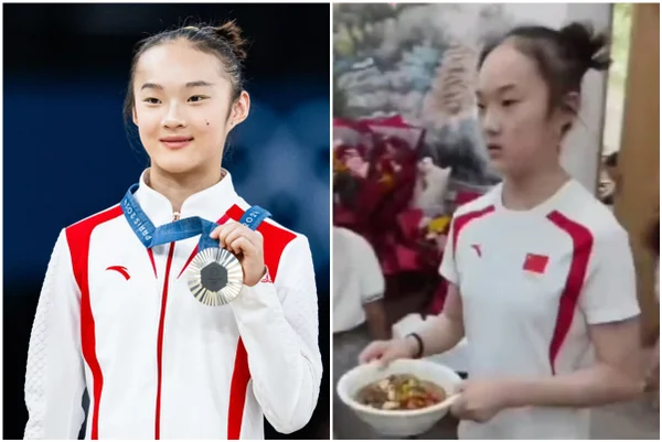 Ginasta chinesa volta a trabalhar para os pais após prata olímpica