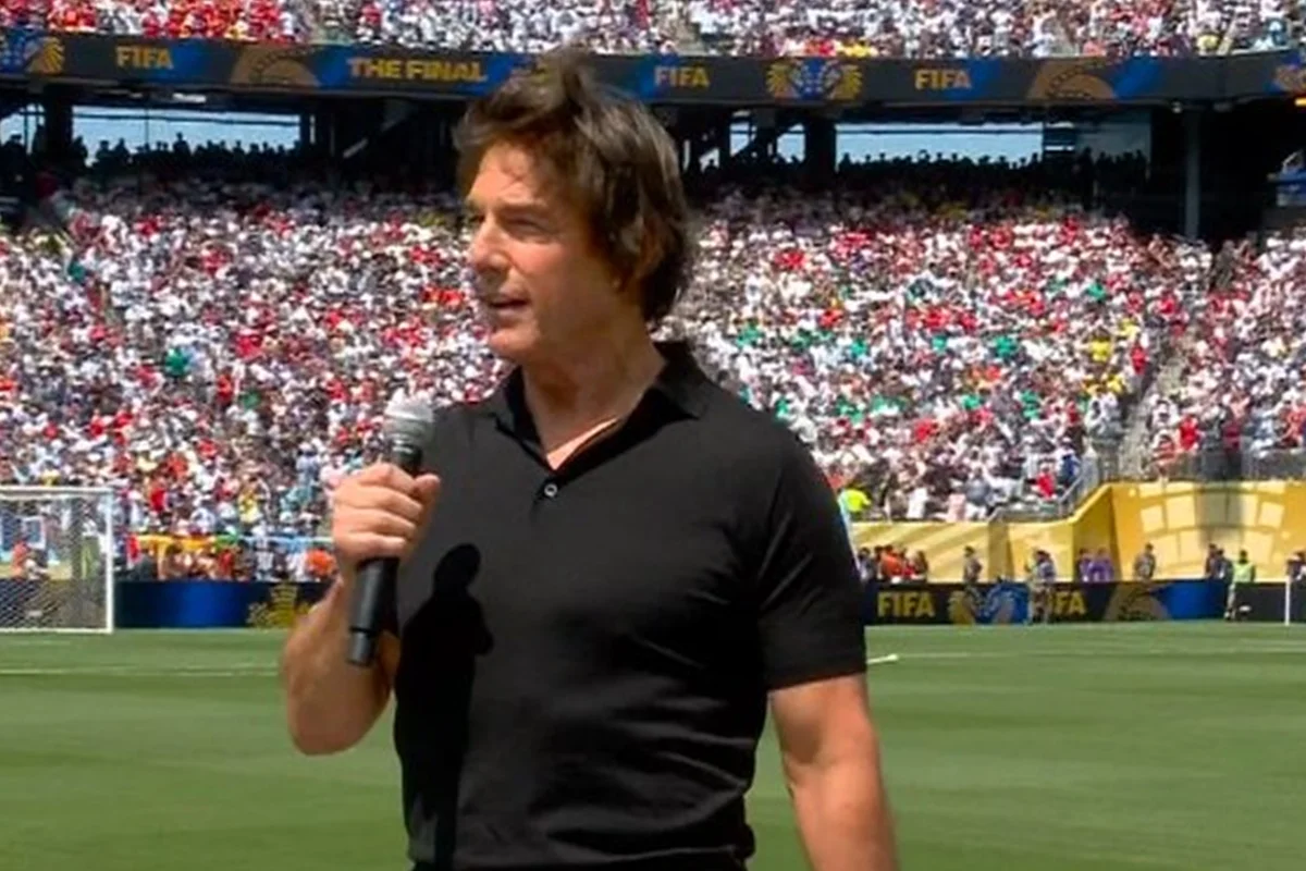 Tom Cruise discursa na abertura da Copa do Mundo 2026 Tom Cruise discursa na abertura da Copa do Mundo 2026