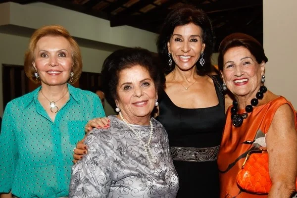 Martha Moufarrege, Afaf Mazjoub, Áurea Farah e Wilma Pereira Martha Moufarrege, Afaf Mazjoub, Áurea Farah e Wilma Pereira