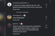 Comentários sobre o casal Zé Gotinha