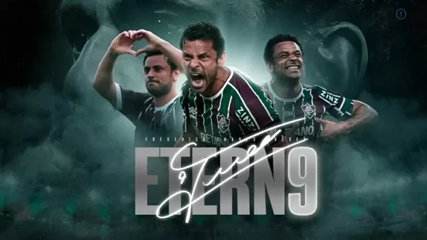 Imagem colorida do post em homenagem a despedida de Fred