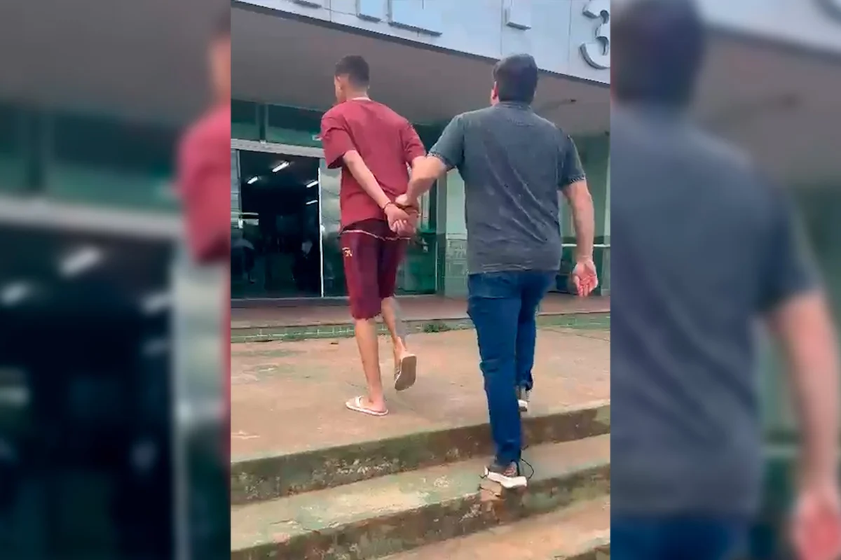 Homem preso por tentar matar segurança devido a dívida de R$ 50