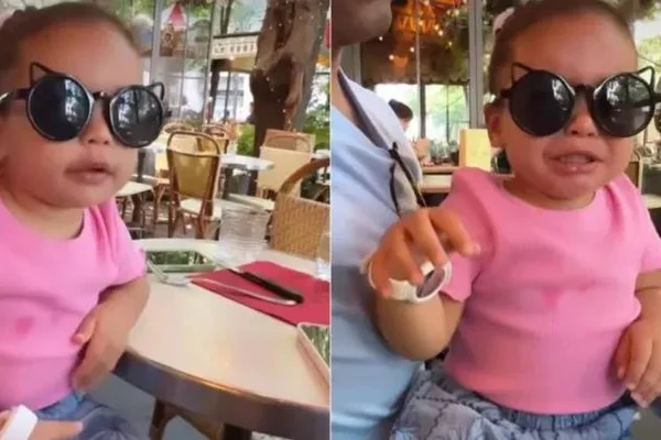 Menina cearense faz “barraco fofo” em cafeteria de Paris para comer tapioca