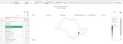 Mapa das emendas pagas a São Paulo