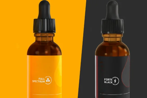 Imagem colorida mostra remédios à base de cannabis - Metrópoles