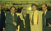 Cristovam Buarque, Yasser Arafat e Silvio Tendler
