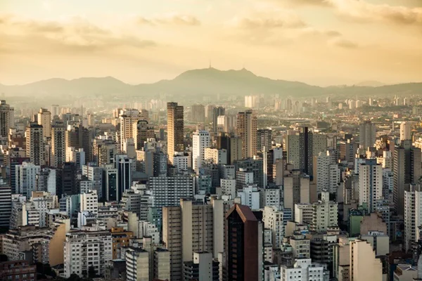 cidade vista de cima