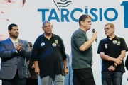 Tarcísio participa do lançamento das candidaturas de Alexandre Leite a deputado estadual e Milton Leite Filho a deputado federal